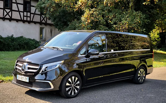 Van Mercedes Classe V noir Eden VTC